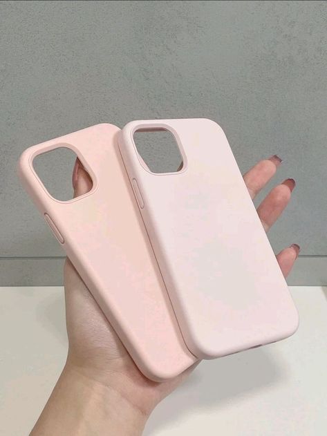 Pink Silicone Case, Amazon Aesthetic, Pink Mobile, Iphone Case Collection, Iphone Obsession, Pink Iphone Cases, Iphone Cases Cute, Gel Rubber, Pretty Phone Cases