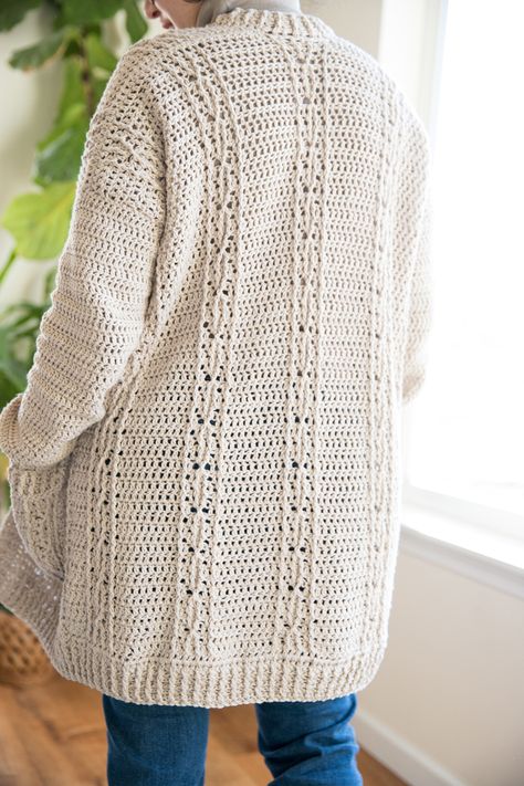 Crochet Sweater Pattern Free Women, Crochet Cardigan Pattern Free Women, Crochet Sweater Pattern Women, Crochet Cardigan Free, Crochet Jacket Pattern, Crochet Free Patterns, Crochet Cardigan Pattern Free, Crochet Cardigan Sweater, Crochet Sweater Pattern Free