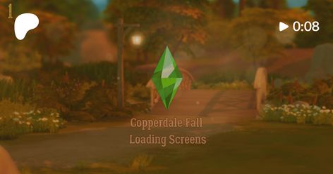 Sims 4 Autumn Loading Screen, Sims 4 Fall Loading Screen, Sims 4 Loading Screen, Loading Screen, Sims 4 Build, Sims 4 Cas, The Sims4, Sims 4 Custom Content, Maxis Match