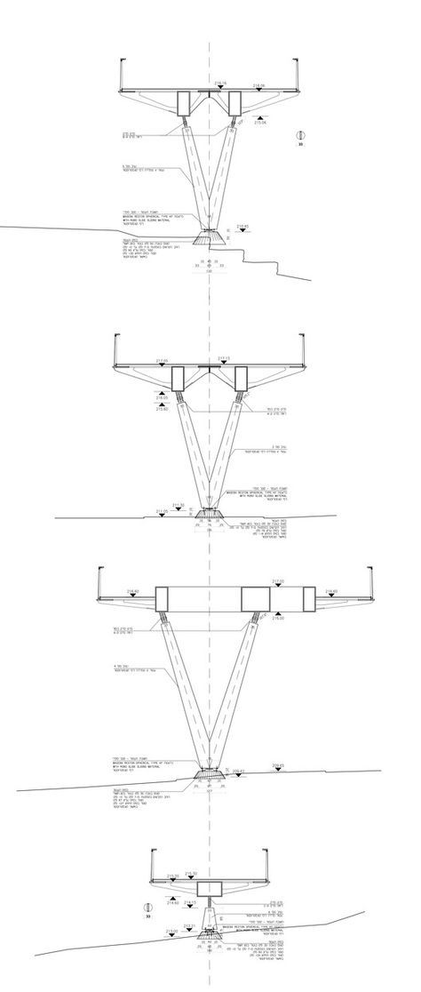 Bridge Section, Bridges Architecture, Bridge Structure, Entrance Gate, Entry Gates, Pedestrian Bridge, Building Systems, Entrance Gates, Architects