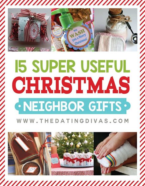 These are perfect gifts ideas to meet the needs of each of my neighbors this Christmas. www.TheDatingDivas.com Neighbor Christmas Basket, Christmas Basket For Neighbors, Easy Christmas Neighbor Gifts, Christmas Gifts For Neighbors Non Food, Neighbors Gifts For Christmas, Neibor Christmas Gifts, Christmas Neighbor Gifts 2022, Unique Neighbor Christmas Gifts, Gifts For Neighbors Christmas Simple