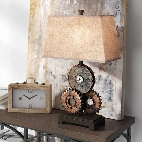 Farmhouse Table Lamps, Farmhouse Lamps, Rustic Table Lamps, Classic Table Lamp, Industrial Table Lamp, Woven Wool Rug, Wood End Table, Tripod Table Lamp, Industrial Table