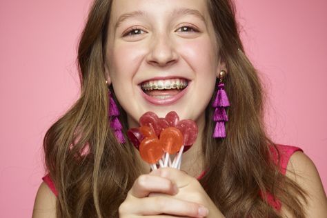 Alina Morse's success story was even sweeter when we learned that she has food allergies. At just 15 years old, Alina is the CEO of Zolli Candy, the fastest-growing candy company in the U.S. Alina invented Zollipops, lollipops that are not only sugar-free, but are also Top 8 free and 100% natural. They actually prevent cavities—giving parents and kids lots of reasons to smile. Nut Free Candy, My Father Told Me, Sugar Is Bad, World Of Pure Imagination, Meet The Maker, Pure Imagination, Candy Companies, How To Prevent Cavities, Reasons To Smile