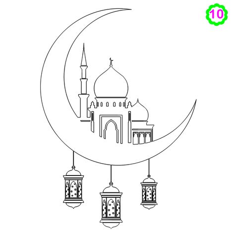 Free colouring activities #colouring #mosque #muslimkids #drawing #Islamicactivities Ramazan Drawing Ideas, Ramadan Drawing Ideas, Ramadan Drawing, Mosque Drawing, Ramadan Coloring, Colouring Activities, Ramadan Printables, Decoraciones Ramadan, Eid Decorations