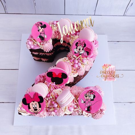 Number 2 Minnie Mouse Cake, Minnie Mouse Number Cake, Minnie Mouse 2nd Birthday Cake, Minnie Mouse Cake And Cupcakes, Liquor Cakes, Kendall Ryan, Liquor Cake, Minnie Mouse Birthday Theme, Minnie Mouse Cookies