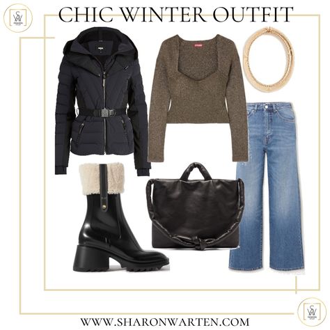 Chic casual winter outfit Quiet Luxury Outfit, Outfit Inspo Date Night, Night Outfit Casual, Date Night Outfit Casual, Stove Pipe Jeans, Effortless Chic Outfits, Luxury Outfit, Fashion Classic Style, Classic Chic Style