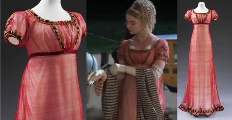 Movie Costumes: Emma 2020 – The Curator's Curio Emma Movie, Emma 2020, Emma. 2020, French Designs, Book Dress, Regency Era Fashion, Evening Wear Dresses, The French Revolution, 1800s Fashion