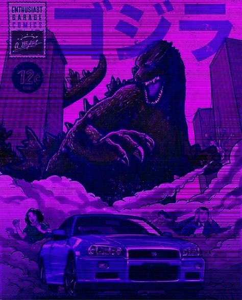 Tokyo Drift Cars, Dark Purple Wallpaper, Purple Car, Jdm Wallpaper, Gtr R34, Arte 8 Bits, Car Backgrounds, Pimped Out Cars, Dark Purple Aesthetic