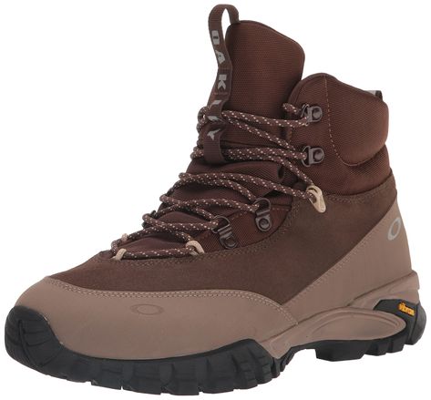 PRICES MAY VARY. Suede upper fabric Reflective details on ankle Cordura Fabric is strong and abrasion resistant Braided lacing with metal eyelets Visit Oakley.com to shop the entire Oakley apparel assortment Oakley Men, Hiking Boots, Ankle Boots, Boots, Lace, Leather, Fabric