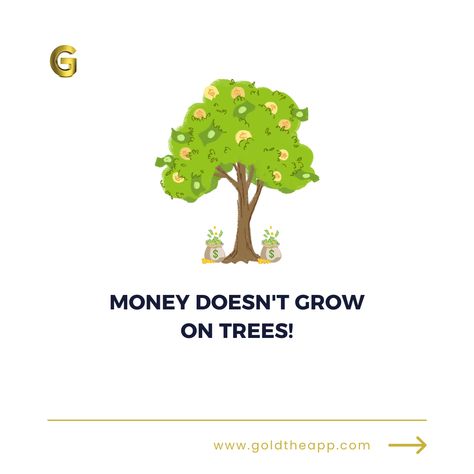 Remember, Money Doesn't Grow on Trees! 🌳💰 Embrace wise spending and saving. Every penny counts towards your goals. 🌟 #MoneyMatters #SmartSpending #ValueYourDollars #FinancialWisdom #BudgetingTips #SavingsJourney #ReachYourGoals #MoneyDoesntGrowOnTrees Money Matters, Budgeting Tips, Penny, Trees, Money