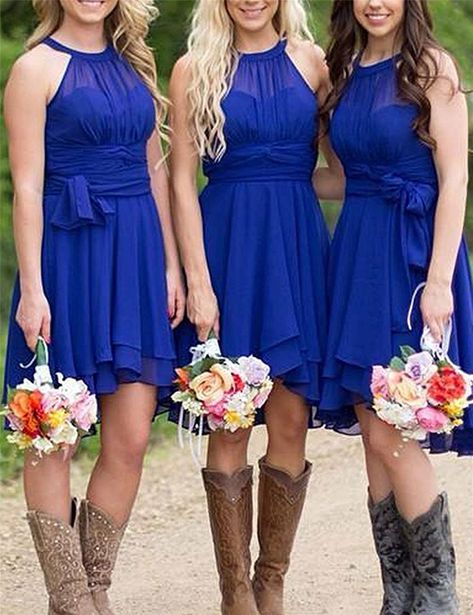 Country Bridesmaid, Country Bridesmaid Dresses, Kelsey Rose, Bridesmaid Dresses Boho, Halter Bridesmaid Dress, Perfect Bridesmaid Dress, Boho Wedding Dress Lace, Short A, Country Fashion