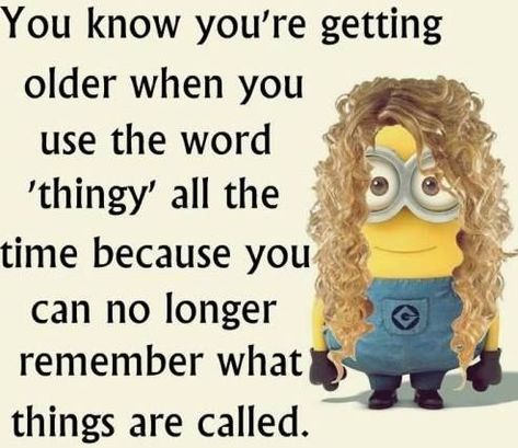 Minions Humor, Minion Pictures, Minion Jokes, Minions Love, A Minion, Getting Older, Funny Minion Quotes, Quote Of The Week, Minion Quotes