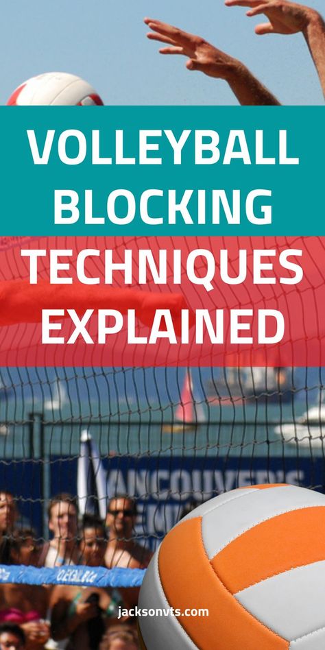 Volleyball Blocking Techniques Volleyball Blocking, Volleyball Defense, Volleyball Videos, Volleyball Practice Plans, Volleyball Warm Ups, Volleyball Gifs, Volleyball Conditioning, Volleyball Skills, Volleyball Practice