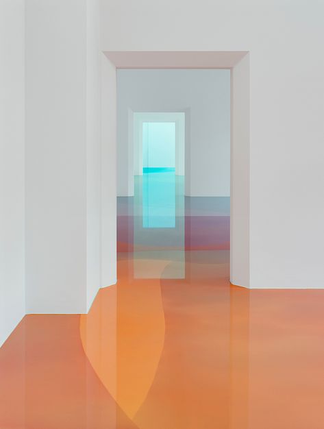 Peter Zimmermann floods Freiburg Museum with glossy pools of resin