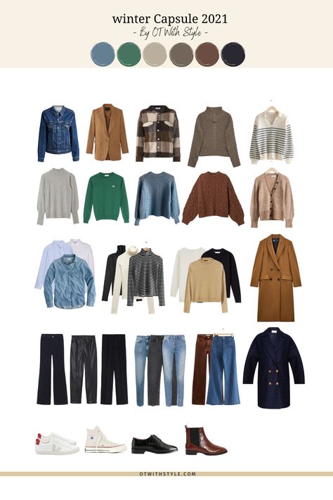 Autumn Capsule Wardrobe Minimal Classic, Capsule Wardrobe Light Academia, Winter Capsule Wardrobe 2022 Casual, Capsule Wardrobe 2025 Fall/winter, Pregnancy Capsule Wardrobe Fall Winter, Winter Travel Wardrobe, Clothes Capsule, Realistic Fashion, Style Capsule