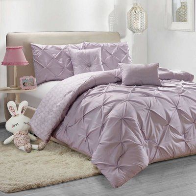 Pintuck Bedding, Pintuck Duvet Cover, Dorm Bedding Sets, Bed Comforter Sets, Bed In A Bag, Reversible Duvet Covers, King Bedding Sets, Bed Sets, Queen Comforter