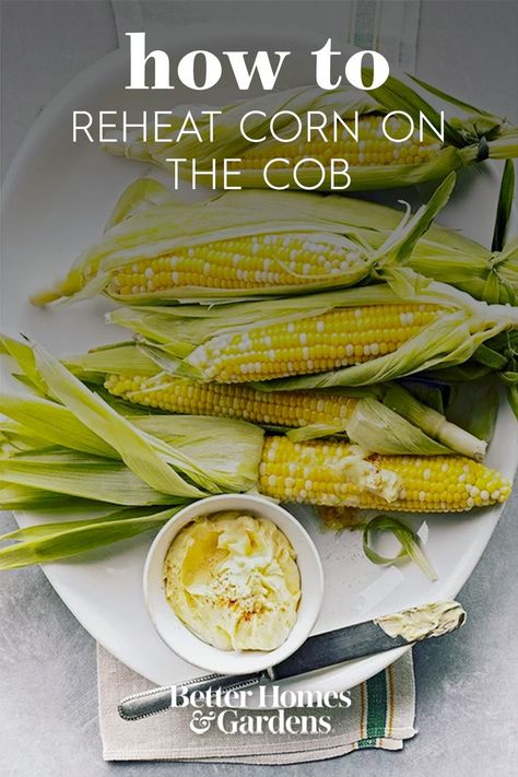 Reheat Corn On Cob, Reheat Corn On The Cob In Air Fryer, Boil Corn On Cob, Fresh Corn Recipes, Air Fryer Veggies, Boiled Corn, Cooking For A Crowd, Copycat Restaurant Recipes, Roasted Corn