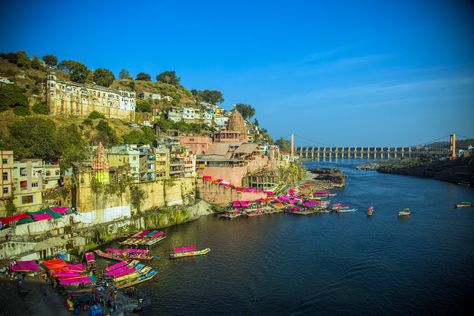 Omkareshwar Jyotirling, Madhya Pradesh Omkareshwar Jyotirling, Hindu Mandir, Wallpaper Photo Gallery, Indian Temple, Hindu Temple, Madhya Pradesh, Hill Station, Latest News Headlines, Thought Of The Day