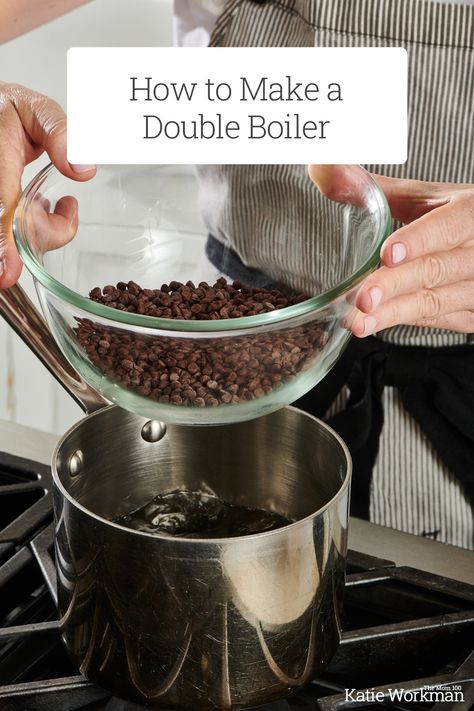 Double Boilers, Paraffin Wax Candles, Butterscotch Chips, Double Boiler, Cooking Basics, Vanilla Chocolate, Homemade Candles, Candle Wax Melts, How To Make Diy