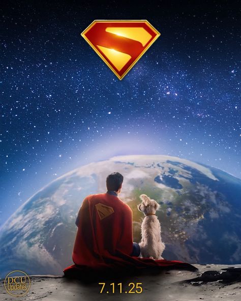 DCU Updates | A poster version of the wallpaper I made of #Superman & Krypto | Instagram Dc Universe Wallpapers, Superman Poster, Superman Artwork, Superman Wallpaper, Superman Family, Dc Art, Superman Art, New Background Images, Movie Director