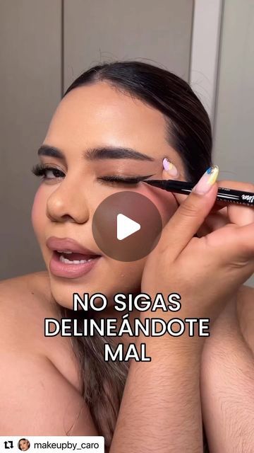 Matte Makeup, Trendy Nails, Makeup Lover, Makeup Tutorial, Eyeliner, Audio, Makeup, Beauty, Instagram