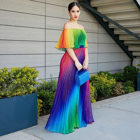 Lilly's Kloset on Instagram: “Our taste the rainbow dress 🌈 is our most loved maxi! It’s going fast grab it now www.lillyskloset.net” Womens Rainbow Dress, About Rainbow, Easter Dresses For Toddlers, Modest Apparel, Rainbow Outfit, Set Apart, Rainbow Fashion, Rainbow Colours, Rainbow Party