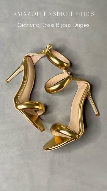 Gianvito Rossi Bijoux Heels, Save Or Splurge, Girl Hacks, Love Luxury, Luxury Bags Collection, Girl Tips, Gold Sandals, Gold Heels, Hot Shoes