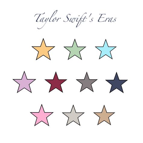 Stars to represent each of Taylor Swift’s eras! Taylor Swift Stars, Alphabet E, Bubble Pictures, Blurred Lines, Bubble Stickers, Nature Stickers, Kid Art, Taylor Swift Eras, Father Daughter Dance