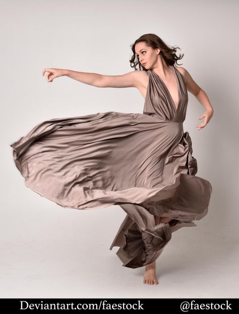 Satin - full length model pose 20 by faestock on DeviantArt Silver Evening Gown, Silver Evening Gowns, Standing Pose, Pretty Brunette, Female Reference, Model Pose, Standing Poses, Human Poses Reference, Figure Poses