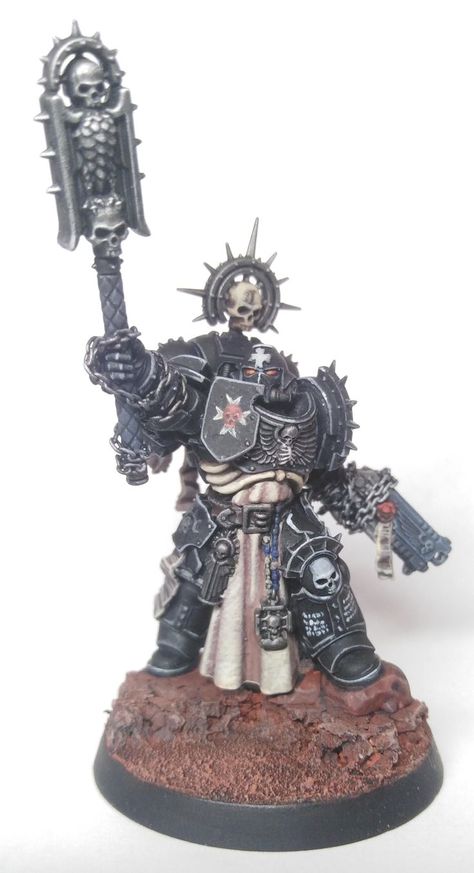 Primaris Chaplain, Space Marine Chaplain, Salamanders Space Marines, Warhammer Marine, Warhammer 40k Blood Angels, Spawn Comics, Warhammer 40k Figures, Lego Sculptures, Caracter Design