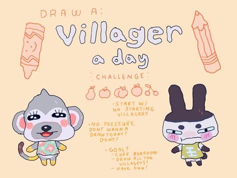 Animal Crossing Villager Art, Animal Crossing Doodles, Intermediate Painting, Acnh Art, Animal Crossing Funny, Animal Crossing Fan Art, Animal Crossing Memes, Animal Crossing Characters, Animal Crossing Villagers