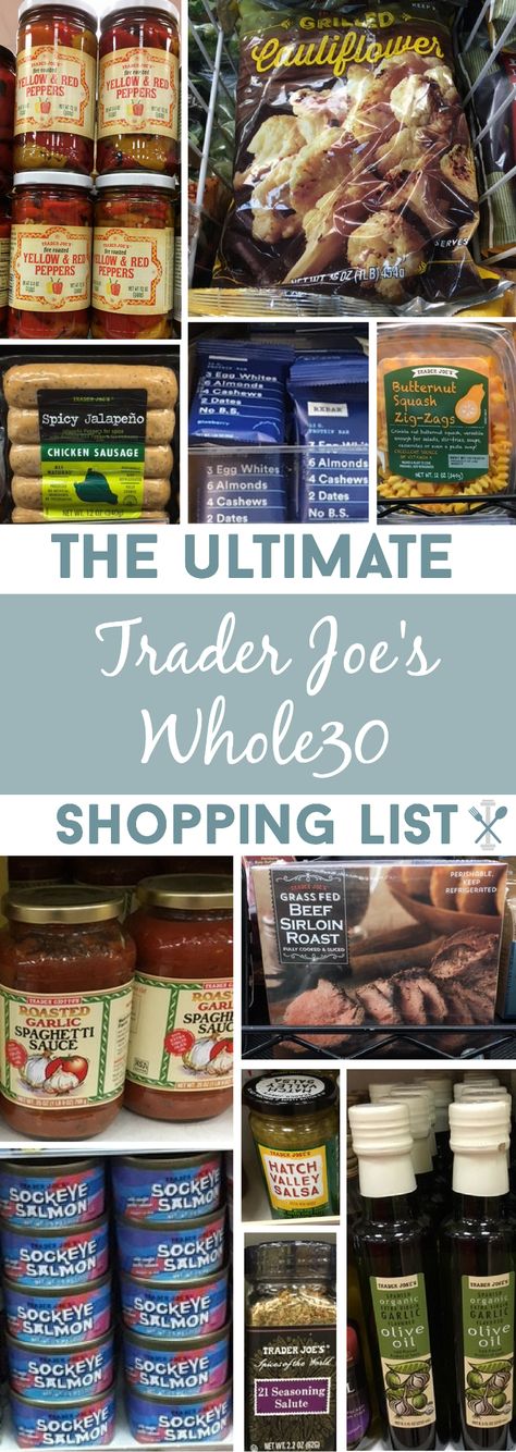 Whole30 Shopping List, Trader Joes Shopping List, The Whole 30, Whole 30 Challenge, 30 Diet, Whole 30 Meal Plan, 30 Challenge, Whole 30 Diet, Whole 30 Approved