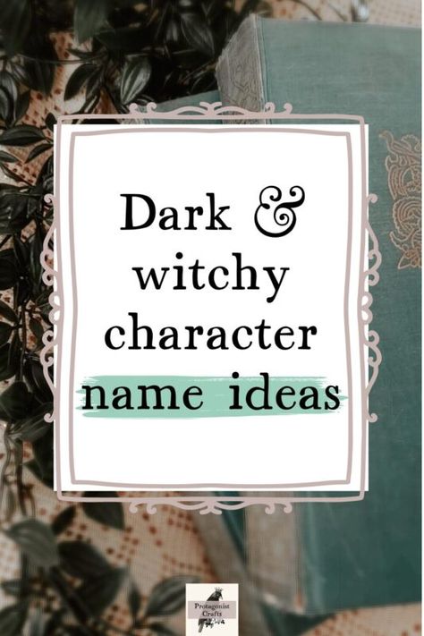 This massive list of character name ideas includes names for fantasy novel characters, crime novel character names, romance novel character names, quirky character name ideas, dark academia character name inspiration and more. Learn how to name your characters for your novel and follow Protagonist Crafts for more writing tips and inspiration. Protagonist Name Ideas, Author Names Ideas, Names For Games Character, Novel Character Name Ideas, Mysterious Last Names For Characters, Fantasy Novel Name Ideas, Character Last Names Ideas Writing, Fantasy Species Name Ideas, Morally Grey Character Names