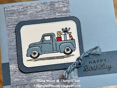 Truck Stamps, Happy Birthday Words, Mother Card, Birthday Words, Homemade Birthday Cards, Masculine Birthday Cards, Step Cards, Birthday Cards For Men, Stamping Up Cards