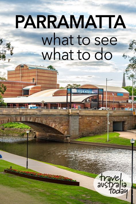 The best things to do in Parramatta, New South Wales, Australia. This city within a city in Western Sydney is a bustling cosmopolitan centre. There's lots to do in Parramatta, from exploring the Indigenous heritage, the very early colonial history, tasting the huge variety of food, high tea, art, theatre, and much more. With new bars and hotels, Parramatta is a great part of Sydney to visit. Here are my tips for the best things to see in Parramatta. #australia #newsouthwales #sydney #travel Parramatta Sydney, Vibrant Food, New Zealand Itinerary, Australia Itinerary, Travel Points, Sydney Travel, Wales Travel, Australia Travel Guide, Colonial History