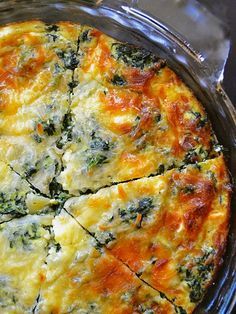 Spinach, Mushroom, and Feta Crustless Quiche Menu Sarapan Sehat, Spinach Mushroom, Budget Bytes, Holiday Brunch, Crustless Quiche, Spinach Stuffed Mushrooms, Monkey Bread, Brunch Ideas, Quiche Recipes