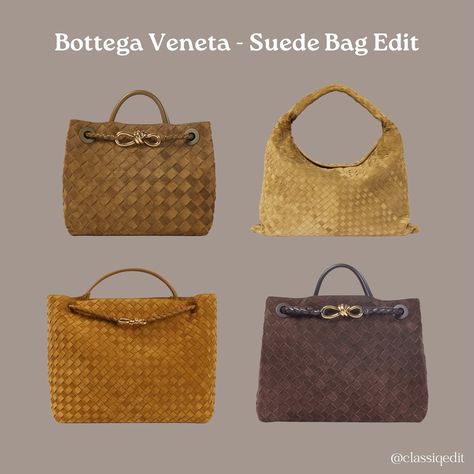 Bottega Veneta’s suede bags are the perfect blend of fall style and everyday functionality 🍂👜 Effortlessly chic and ready for the season. Comment SHOP for Bag links 🔗 #FallReady #BottegaVeneta #SuedeLove #TimelessStyle #WardrobeEssentials Bottega Veneta Bag, Fall Style, Bottega Veneta, Wardrobe Essentials, Timeless Fashion, Autumn Fashion, Quick Saves