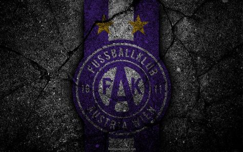 Herunterladen hintergrundbild österreich wien, logo, kunst, österreichische bundesliga, fussball, fußball-club, fc austria wien, asphalt textur Asphalt Texture, Austria Vienna, Logo Art, Sports Wallpapers, Art Logo, Football Club, Vienna, Wallpaper Iphone, Austria