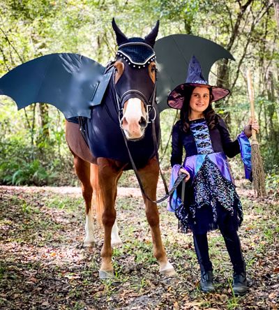 Horse Illustrated’s 2021 Halloween Contest kicked off Halloween with readers sharing photos of creative horse-themed costumes and jack-o-lanterns. Check out our editor picks from all of our entries. Horse Fancy Dress Costume, Horse Fancy Dress, Horse Halloween Costumes, Halloween Invitaciones, Haunted Woods, Animal Halloween Costumes, Bat Costume, Cow Costume, Horse Costumes