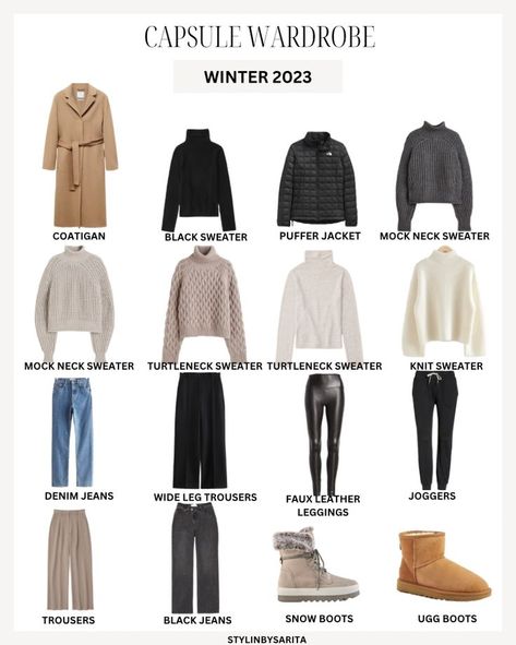 winter capsule Wardrobe Winter Capsule Wardrobe 2023, Winter Capsule Wardrobe Travel, Capsule Wardrobe 2023, Capsule Wardrobe Winter, Capsule Wardrobe Casual, 2023 Outfits, New York Outfits, Capsule Wardrobe Work, Capsule Wardrobe Outfits