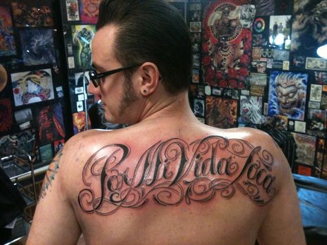 por mi vida loca, tattoo Mi Vida Loca Tattoo, Loca Tattoo, Tattoo Meaning, Tattoo Supplies, Tattoos With Meaning, Polynesian Tattoo, I Tattoo, Meant To Be, Tattoos