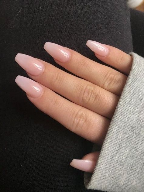 @swaybreezy ☁️🧸 Neutral Nail Art Designs, Neutral Nail Art, Unghie Sfumate, Pink Ombre Nails, Nail Time, Acrylic Coffin, Ballerina Nails, Summer Nails Colors, Neutral Nails