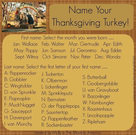 Thanksgiving Colorstreet, Things To Do For Thanksgiving, Turkey Names, Fall Interactive, Thanksgiving Interactive, Thanksgiving Family Games, Facebook Group Games, Thanksgiving Post, Interactive Post