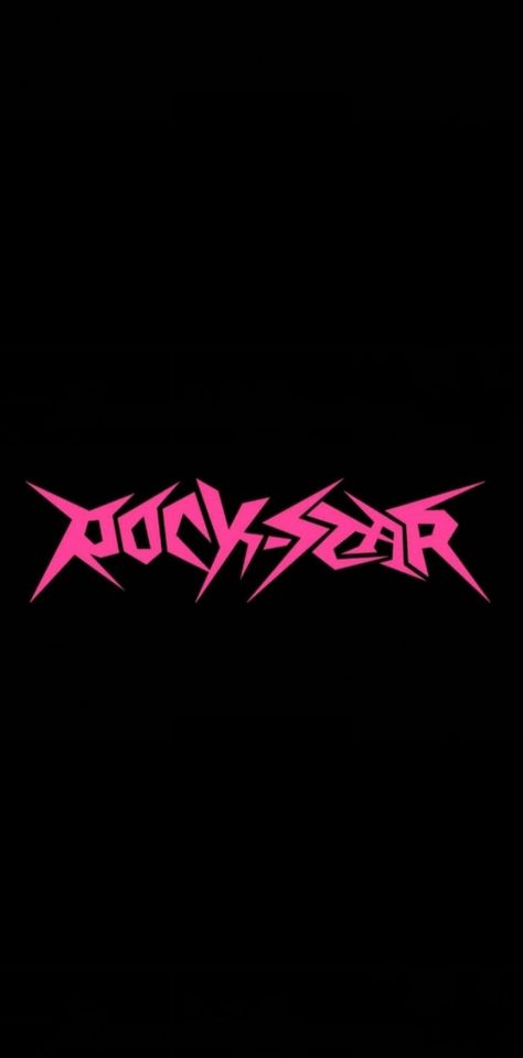 #skz #straykids #wallpaper #rockstar #pink #black Kids Logo Design, Kids Background, Kid Rock, Kpop Posters, Star Wallpaper, Pretty Wallpaper Iphone, Kids Icon, Kids Logo, Kids Wallpaper