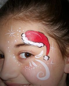 christmas face painting ideas - Google Search Christmas Face Painting, Cheek Art, Face Painting Easy, Winter Face, Kids Face Paint, Holiday Painting, Face Painting Designs, Christmas Makeup, Facepaint