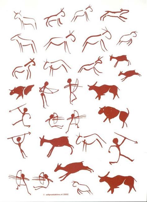 Painting Lesson Plans, Petroglyphs Art, Prehistoric Cave Paintings, Prehistoric Age, Stone Age Art, Cave Drawings, Cave Art, Prehistoric Art, History Painting