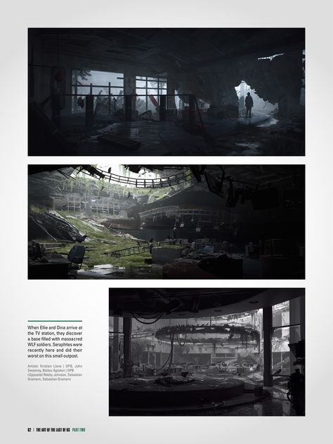 Libro The Art of the Last of Us Part II State Of Decay 2 Concept Art, State Of Decay, Post Apo, Concept Art Tutorial, Fantasy Art Landscapes, Last Of Us, Environment Concept Art, End Of The World, Portrait Painting