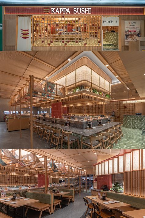 Homeless Shelter Design, Sushi Bar Design, Cafe Floor Plan, Cafe Bar Interior, Modern Japanese Homes, Japanese Restaurant Interior, Japanese Restaurant Design, Modern Japanese Interior, Hospitality And Interior Architecture