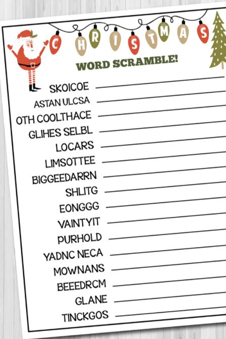 Christmas Word Games For Adults, Christmas Finish My Phrase Game, Christmas Word Games Free Printable, Scattegories Christmas Free Printable, Christmas Trivia Quiz, Little Mermaid Centerpieces, Christmas Games To Play, Fun Family Christmas Games, Popular Christmas Songs