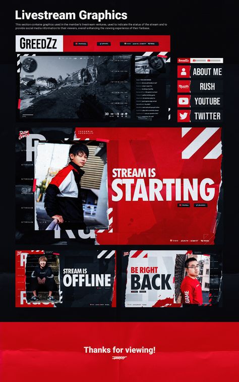 Rush Gaming 2021 on Behance Esports Gaming Graphic Design, Gaming Branding, Gaming Graphic Design, Futuristic Typography, Sports Design Ideas, Desain Ui, Logo Creator, Sport Poster Design, Presentation Layout